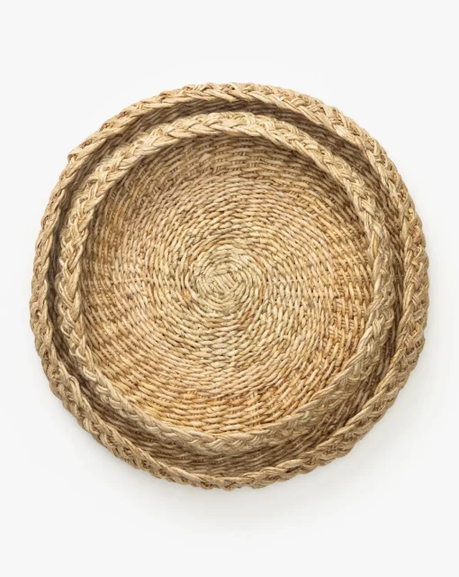 Abaca Braided Rope Tray|Napa Home & Garden New