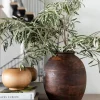 Aged Wood Vase|GOEL EXPORTS Sale