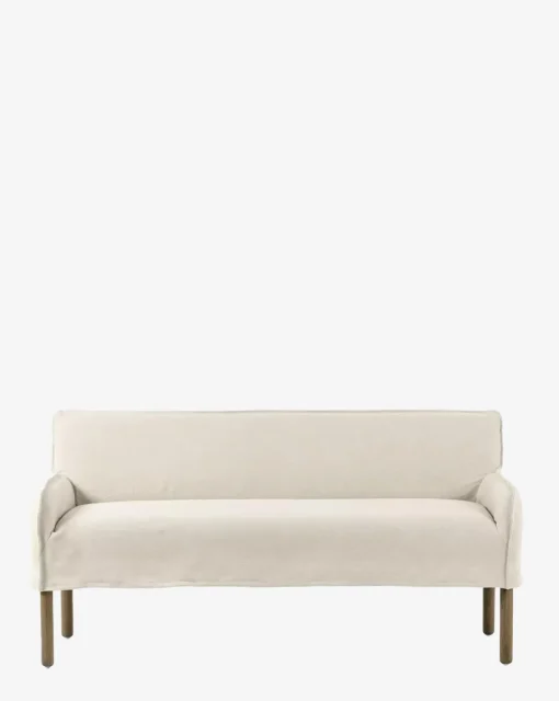 Aiken Slipcover Bench|Four Hands Outlet