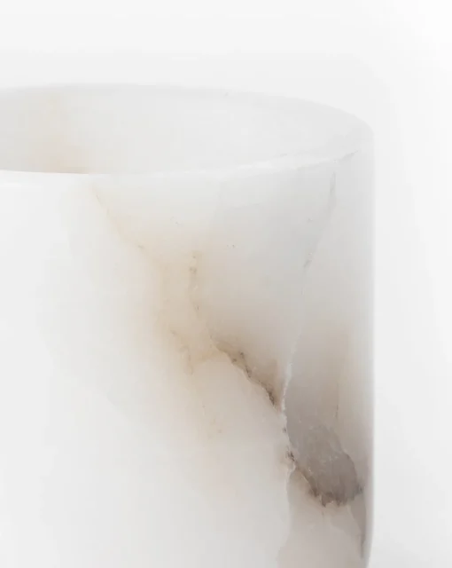 Alabaster Tea-light Holder|Stonemen Clearance