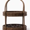 Aneesa Two-Tiered Wicker Tray|CALFURN MFG. PHILIPPINES, INC. Online