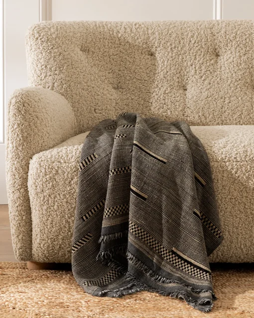 Anwar Woven Throw|TAL HANDWOVEN CLASSICS LLP New
