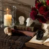 Assorted Resin Skulls (Boxed Set of 4)|Creative Co-op
