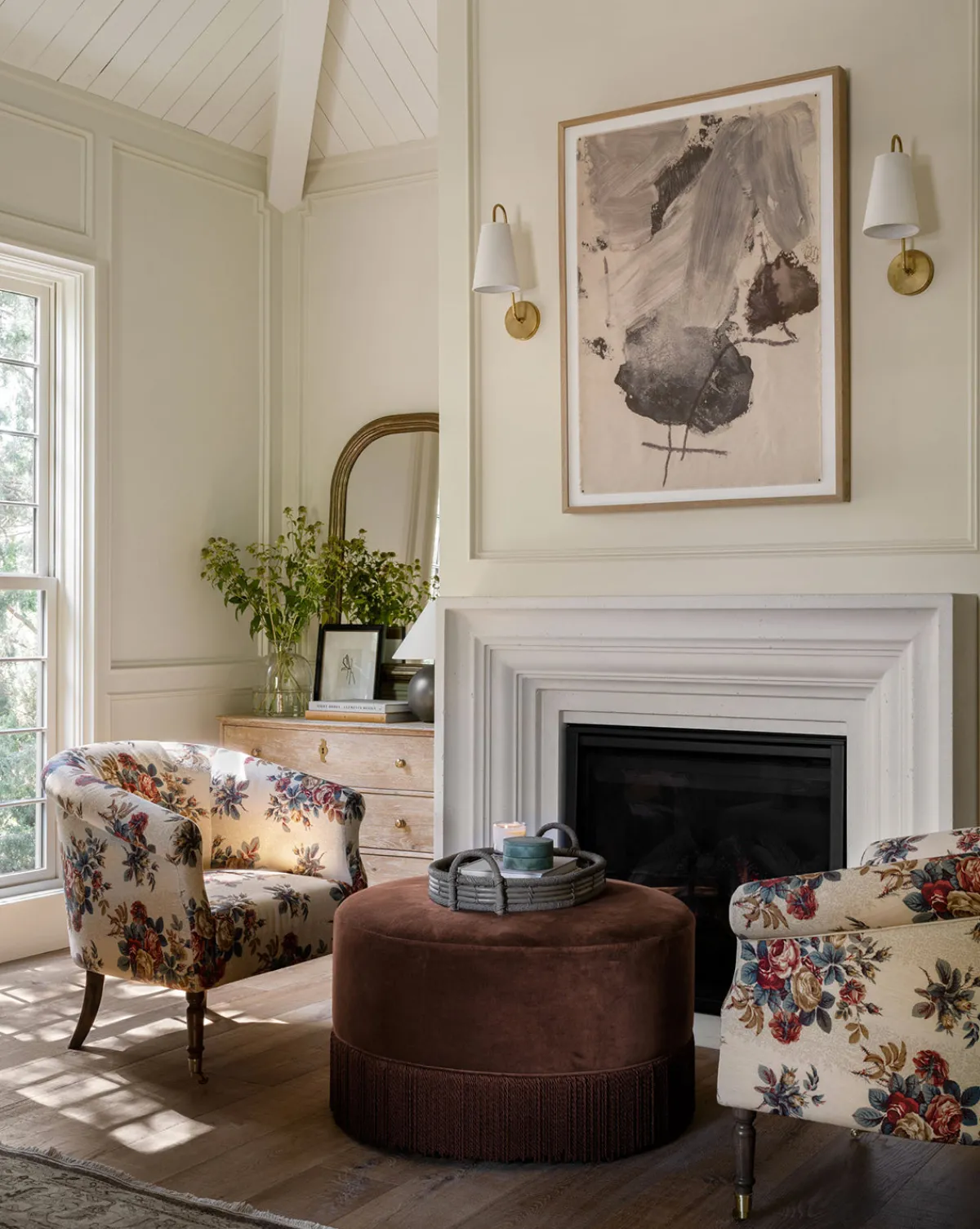 Astrid Fringe Ottoman|Makerspalm Best