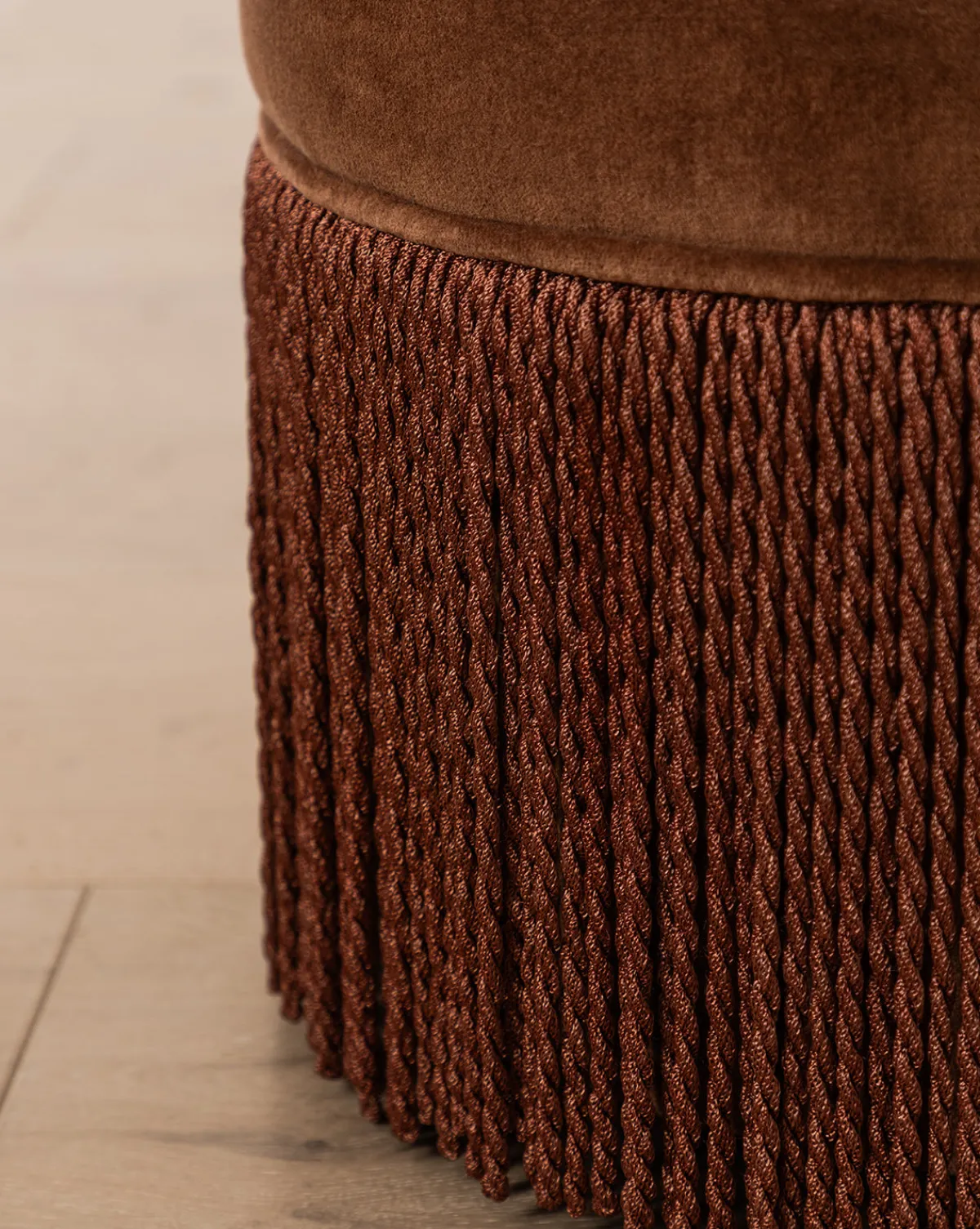 Astrid Fringe Stool|Makerspalm Clearance