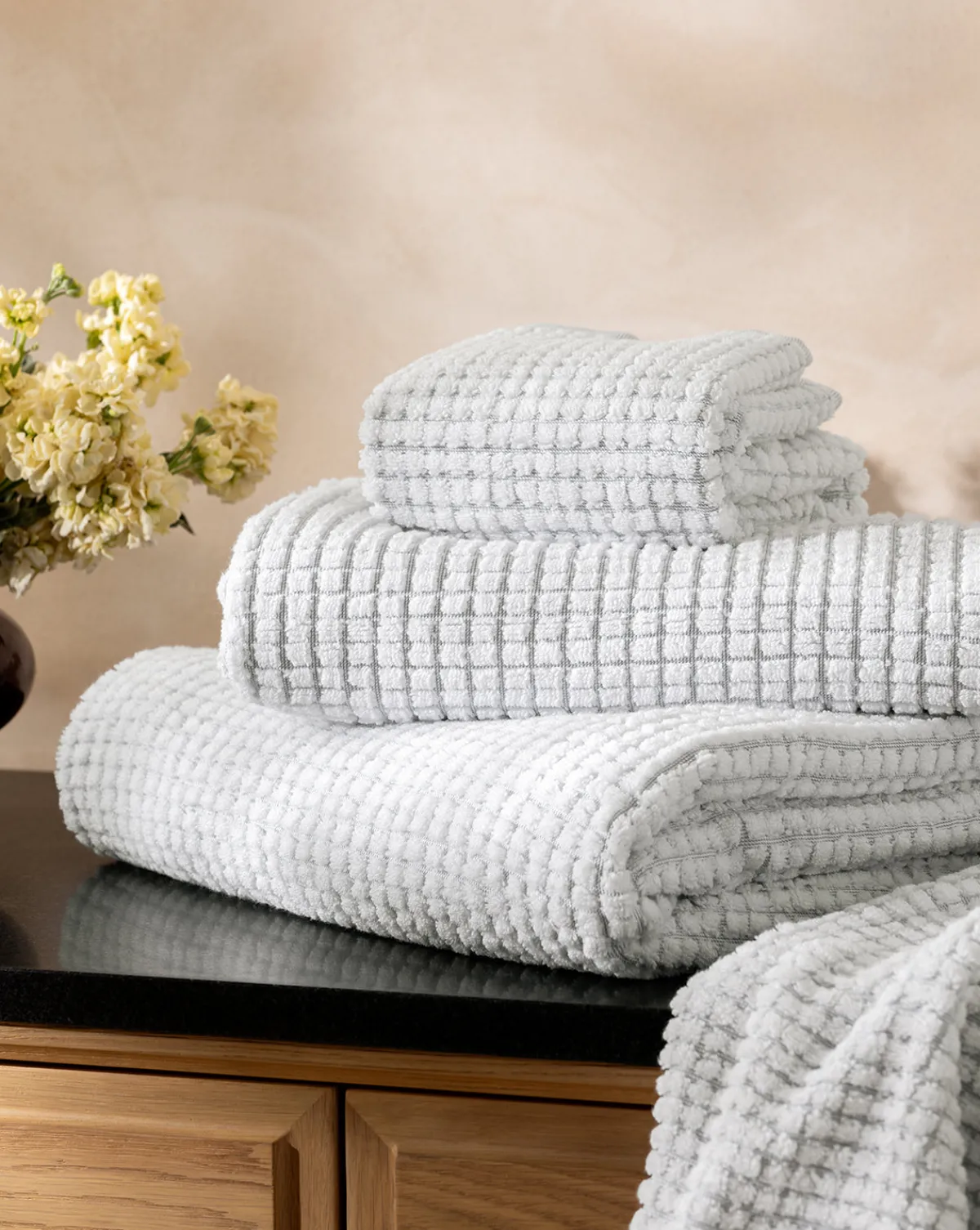 Atrani Gray Organic Bath Collection|AL TEKSTiL KONFEKSiYON SAN.VE TiC.LTD.STİ. Sale