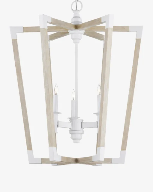 Bastian Sandstone Chandelier|Currey & Co. Outlet
