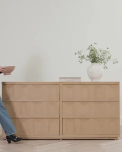 Beacon 6-Drawer Dresser|Makerspalm Hot