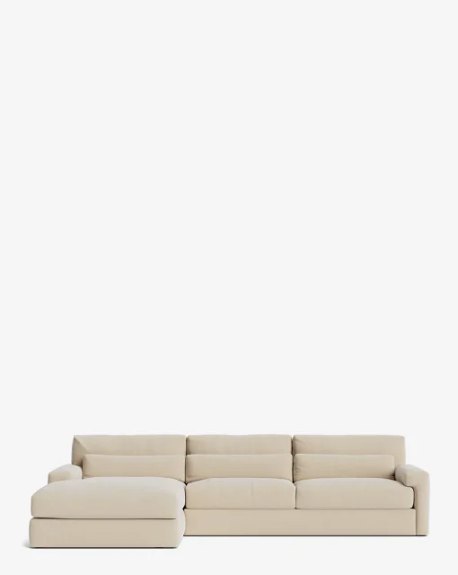 Beckstead Chaise Sectional 128"|Community Outlet
