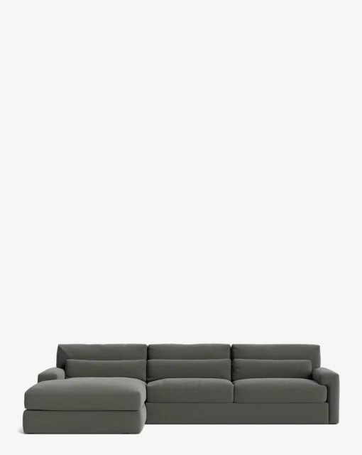 Beckstead Chaise Sectional 128"|Community Outlet