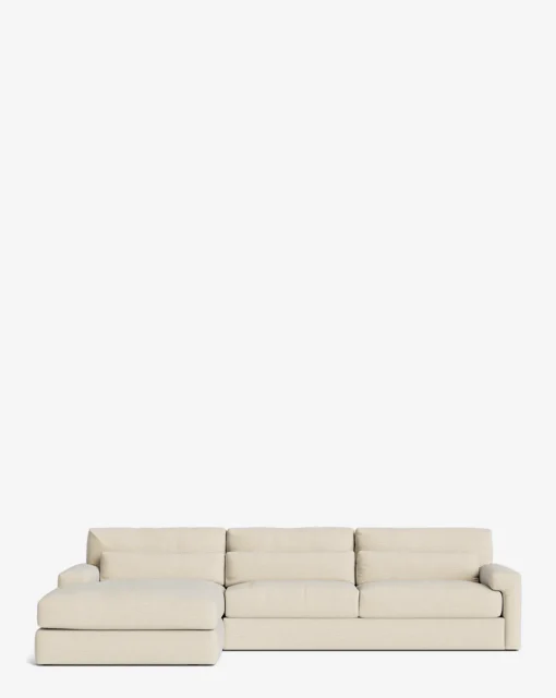 Beckstead Chaise Sectional 128"|Community Outlet