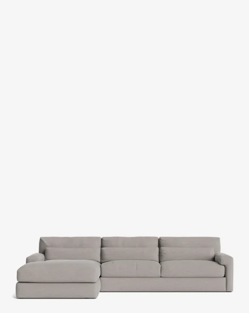 Beckstead Chaise Sectional 128"|Community Outlet