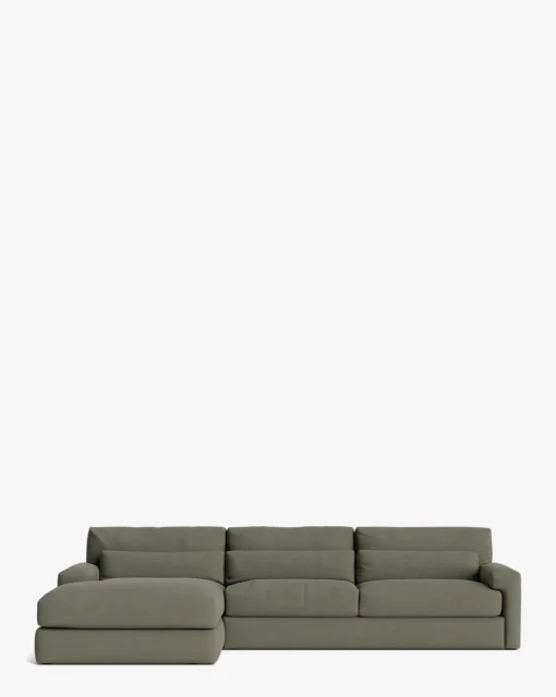 Beckstead Chaise Sectional 128"|Community Outlet