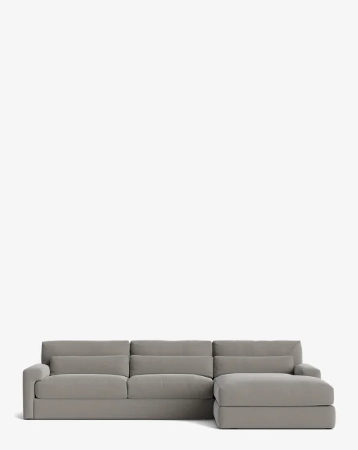 Beckstead Chaise Sectional 128"|Community Outlet