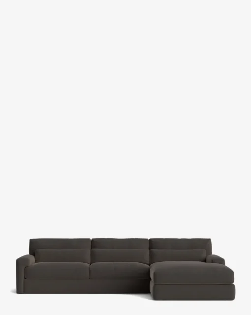 Beckstead Chaise Sectional 128"|Community Outlet