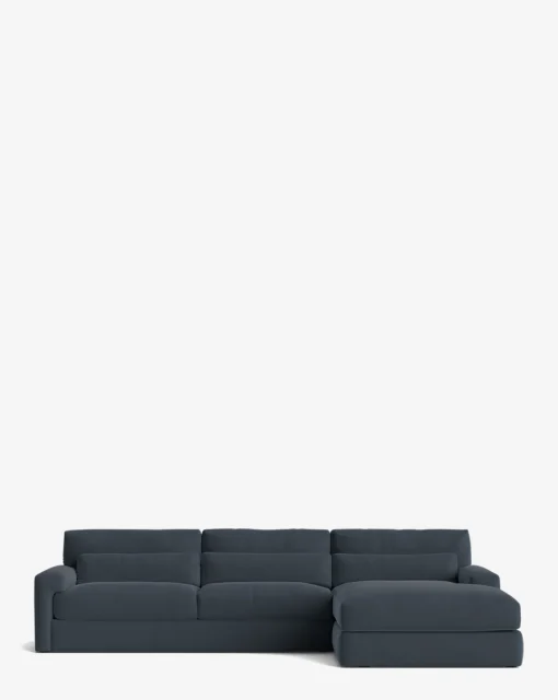 Beckstead Chaise Sectional 128"|Community Outlet