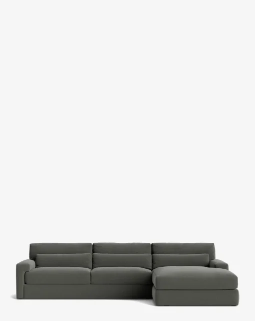 Beckstead Chaise Sectional 128"|Community Outlet