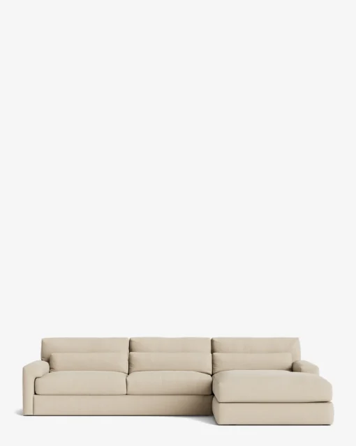 Beckstead Chaise Sectional 128"|Community Outlet