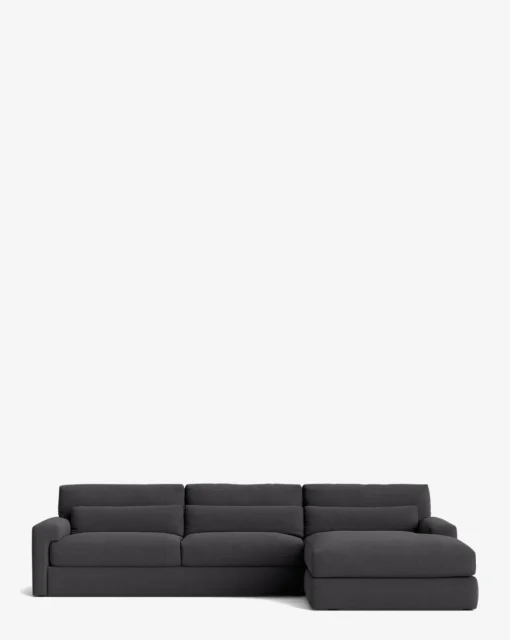 Beckstead Chaise Sectional 128"|Community Outlet