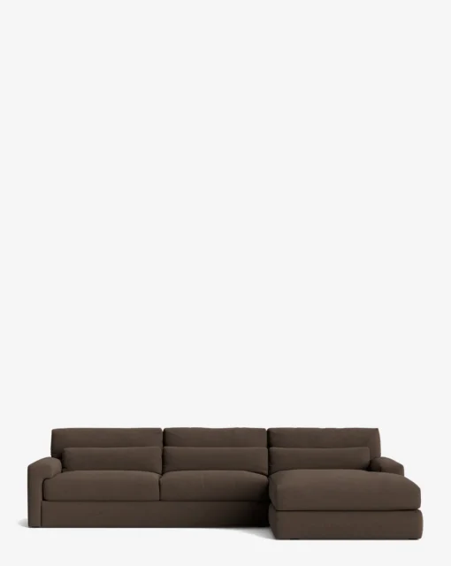 Beckstead Chaise Sectional 128"|Community Outlet