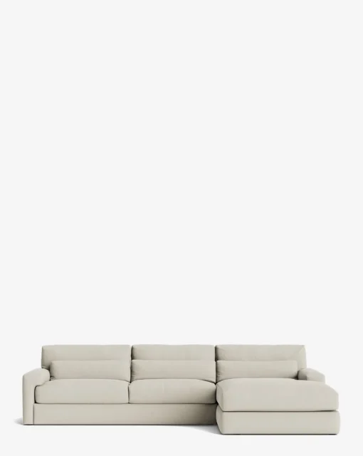 Beckstead Chaise Sectional 128"|Community Outlet