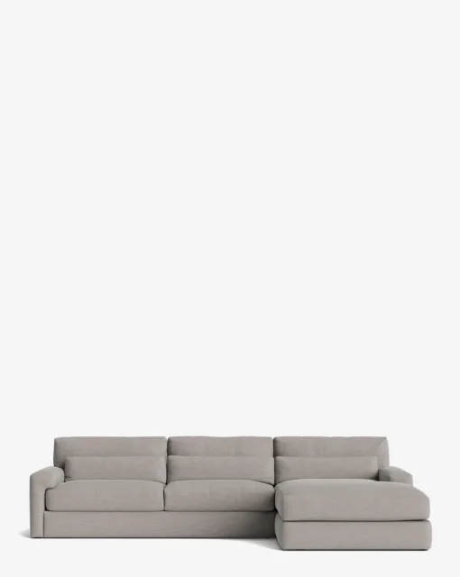 Beckstead Chaise Sectional 128"|Community Outlet