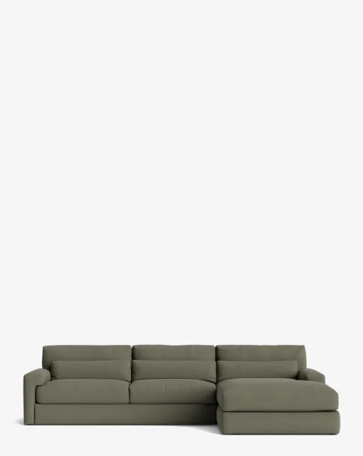 Beckstead Chaise Sectional 128"|Community Outlet
