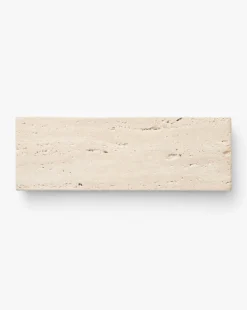 Beige Travertine Footed Serving Board|Creative Co-op Outlet