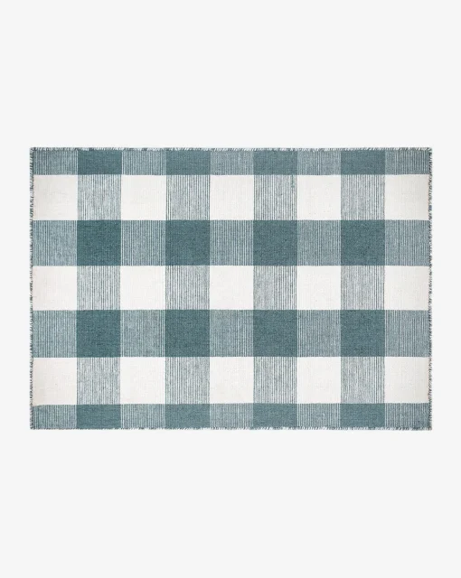 Belleville Blue Handwoven Indoor/Outdoor Rug|EXT Rugs New
