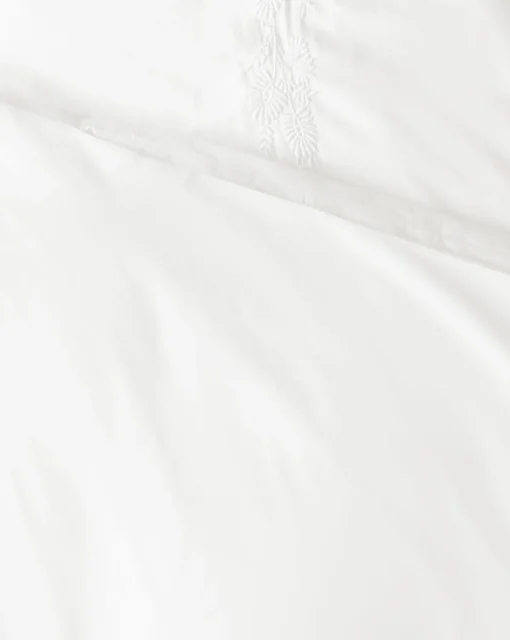 Bianca Percale Embroidered Duvet Cover|Lameirinho Industria Textil, S.A. Online