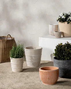 Bodie Tan Fiberstone Planter|Makerspalm Outlet