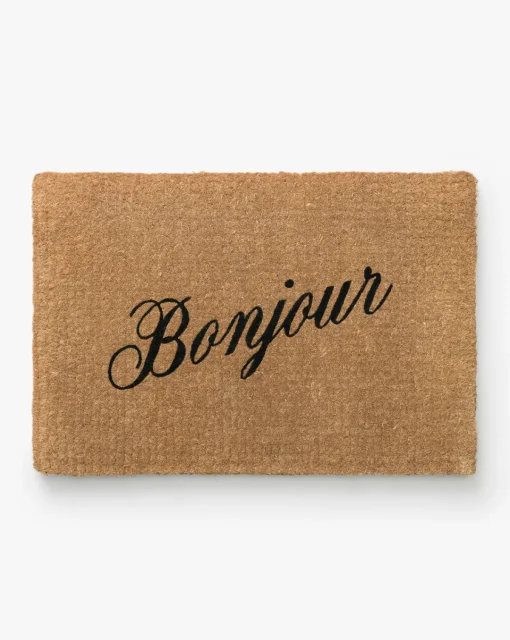 Bonjour Doormat|Palm Fiber