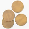 Brass Coasters (Set of 4)|Sir Madam DBA Rahulia, Inc Online