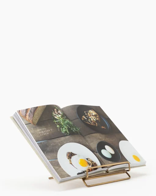 Brass Cookbook Holder|Fog Linen dba Notebooks Co. LTD Online