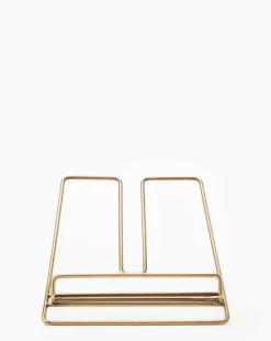Brass Cookbook Holder|Fog Linen dba Notebooks Co. LTD Online