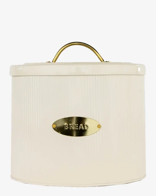 Brass Detailed Metal Bread Box|Creative Co-op Sale