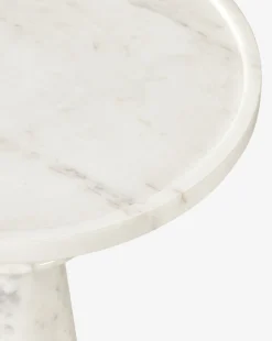 Bryce Marble Side Table|Four Hands Online