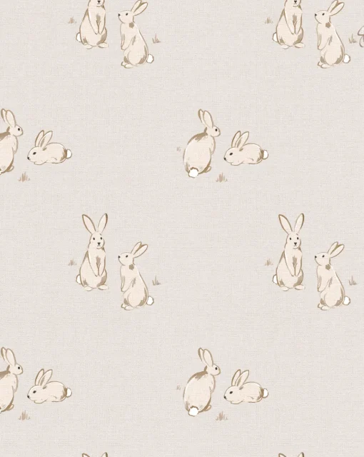 Bunnies Wallpaper|York Wallcoverings New