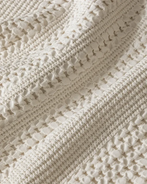 Carnel Waffle Blanket|Penedo Online