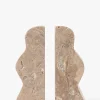 Catriona Travertine Bookends (Set of 2)|Creative Co-op Clearance