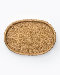 Celia Woven Tray (Set of 2)|Creative Co-op Discount