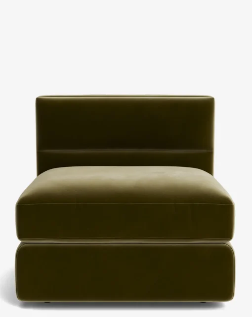 Claremont Modular Armless Chair|Makerspalm