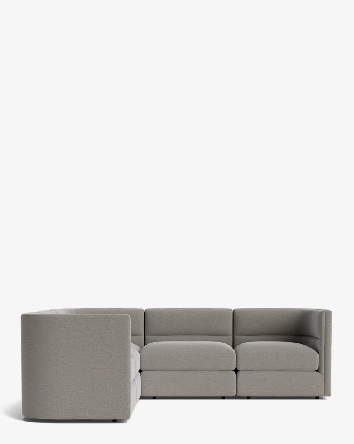 Claremont Modular L Sectional 99"|Makerspalm