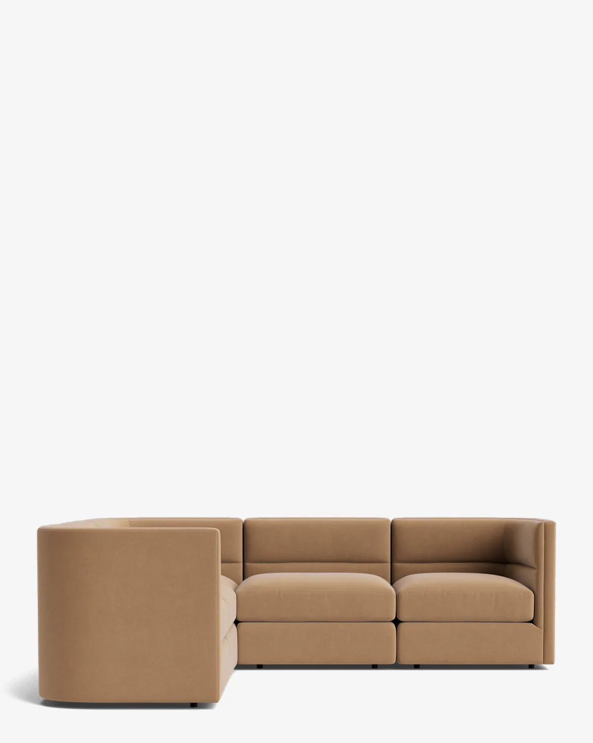 Claremont Modular L Sectional 99"|Makerspalm