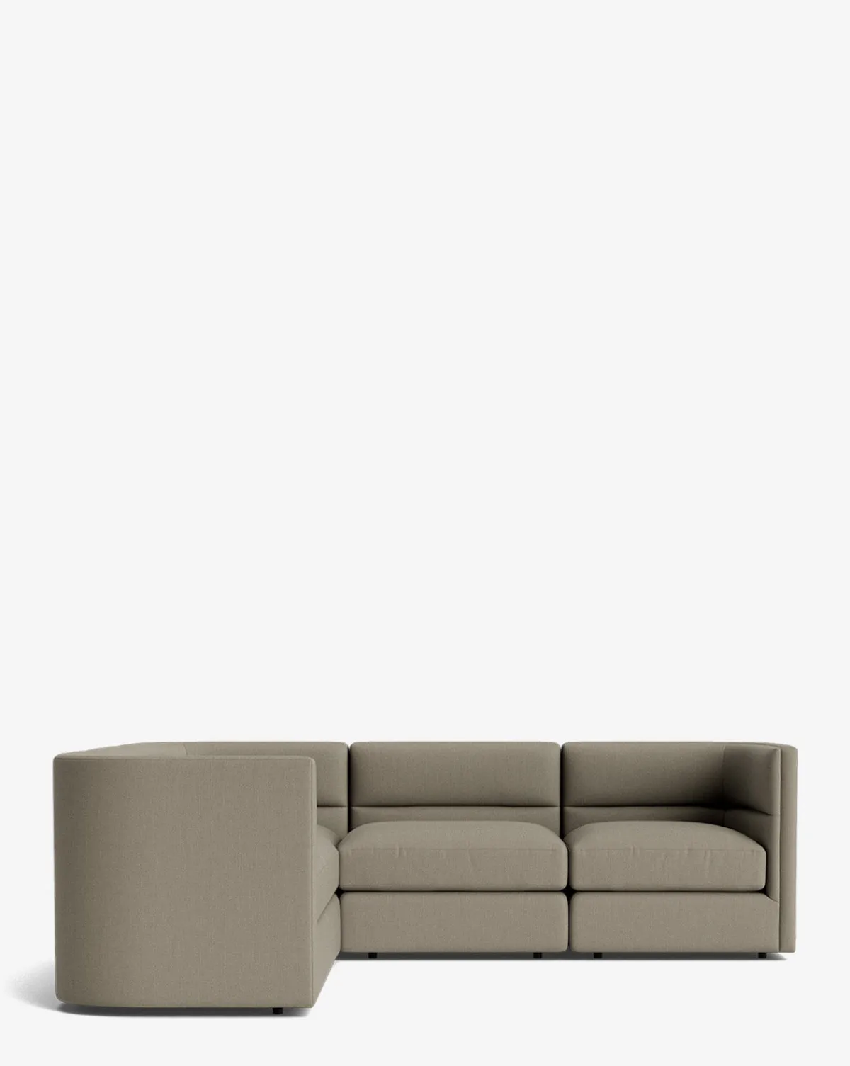 Claremont Modular L Sectional 99"|Makerspalm