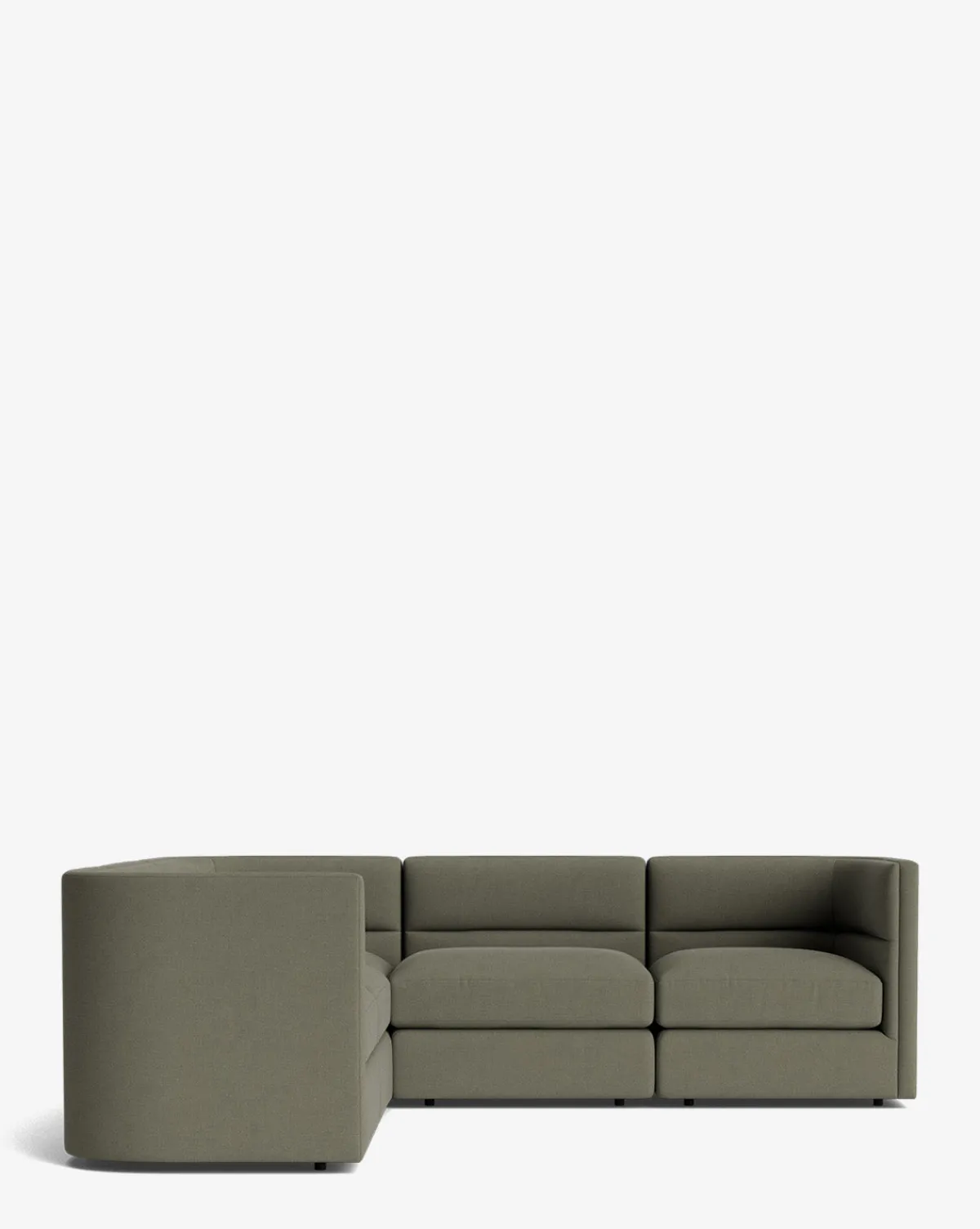 Claremont Modular L Sectional 99"|Makerspalm
