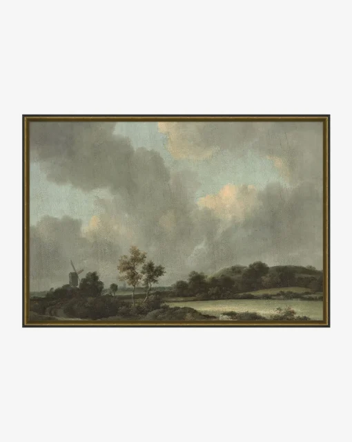 Clouds Above a Field|Art Headquarters, LLC DBA Wendover Art Group DBA Kevin O'Brien Studio Best