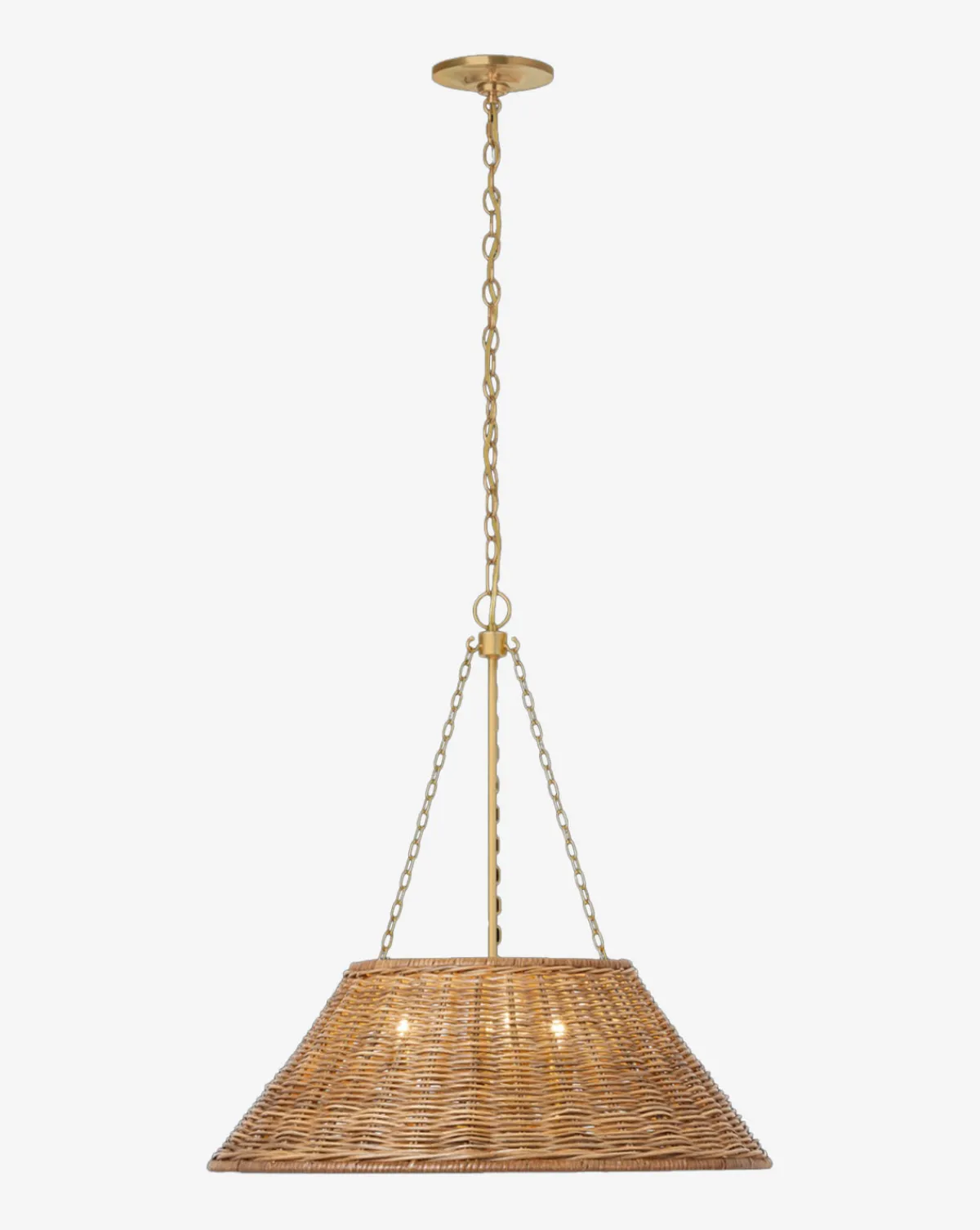 Corinne Woven Hanging Shade|Visual Comfort & Co. Signature Sale