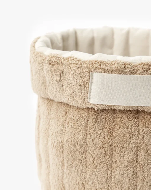 Cotton Terry Cloth Baskets (Set of 3)|Creative Co-op Clearance