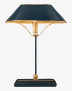 Daphne Navy Table Lamp|Currey & Co. Clearance